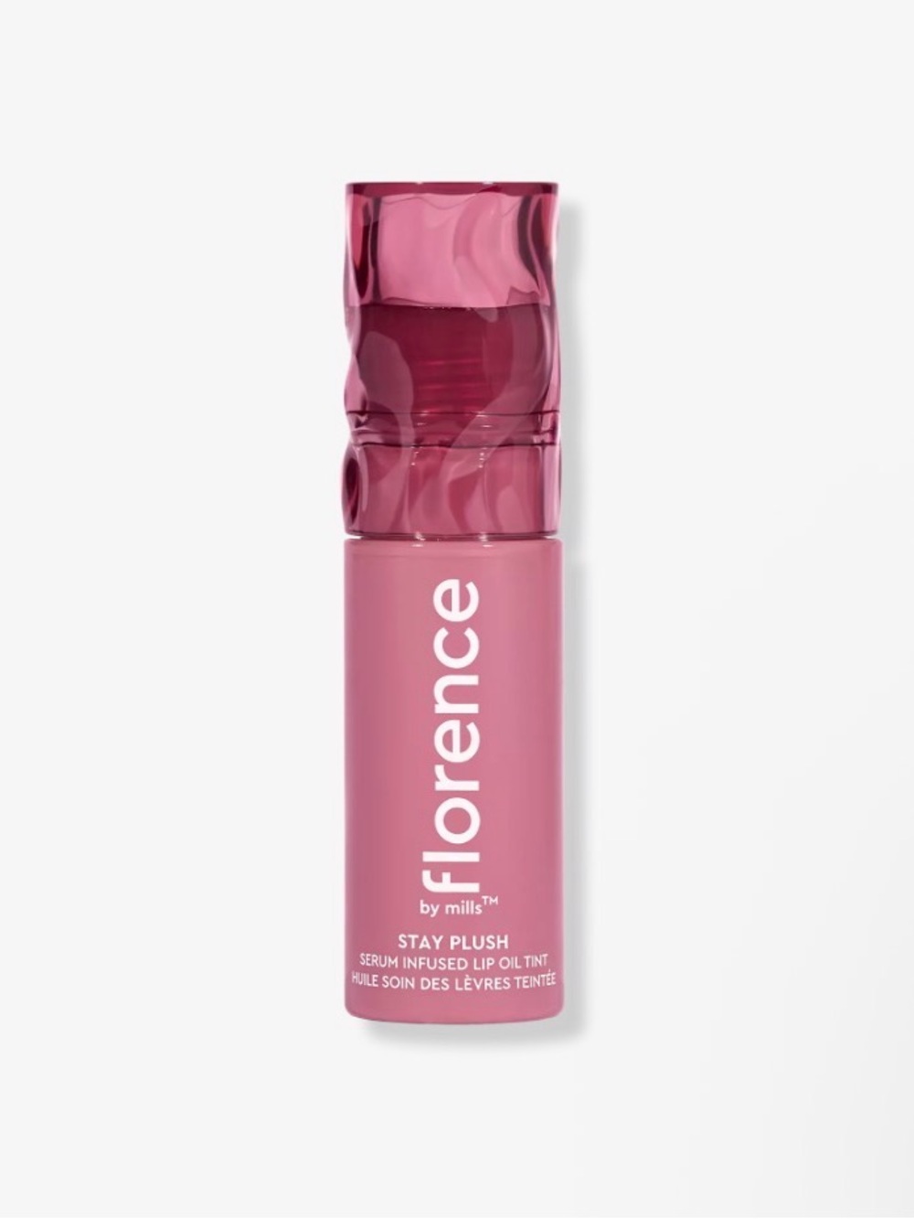 Florence by Mills Stay Plush Serum Infused Lip Oil Tint in Bahama Mama NIB
